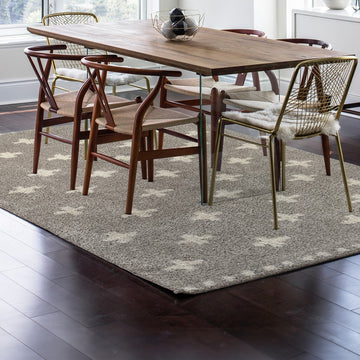 Cristo Berber Geometric Shag Area Rug